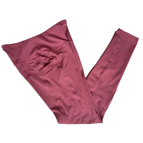 Level Up Active Workout Leggings Women Medium Thigh Pockets Gym Loungewear Pants - Picture 9 of 10